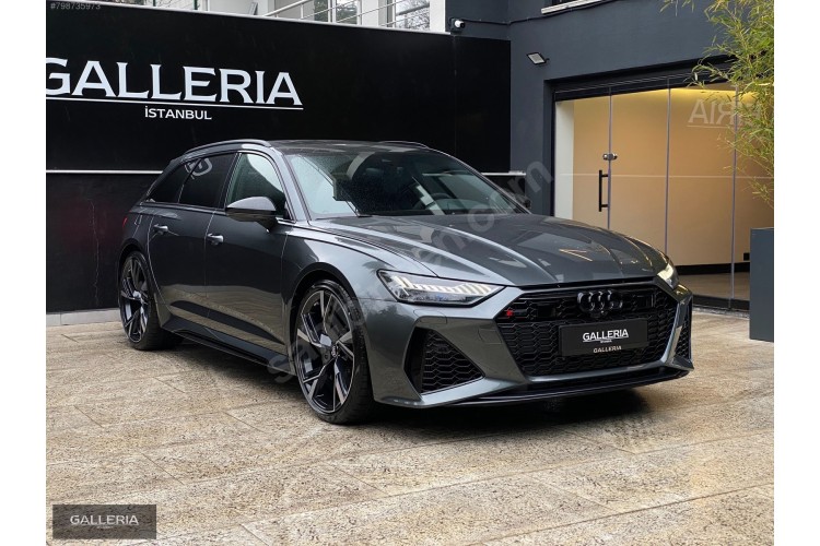 GALLERİA-AUDİ RS6-2020 MODEL-B&O-SERAMİK-ARKA AKS-TAM DOLU