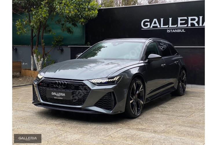 GALLERİA-AUDİ RS6-2020 MODEL-B&O-SERAMİK-ARKA AKS-TAM DOLU