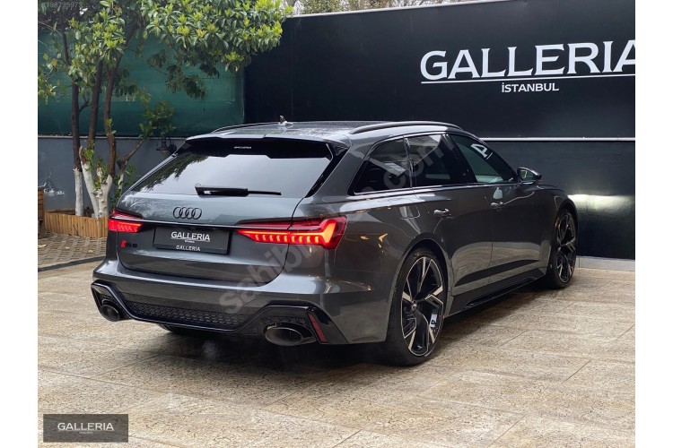 GALLERİA-AUDİ RS6-2020 MODEL-B&O-SERAMİK-ARKA AKS-TAM DOLU