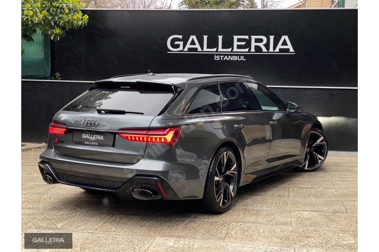 GALLERİA-AUDİ RS6-2020 MODEL-B&O-SERAMİK-ARKA AKS-TAM DOLU