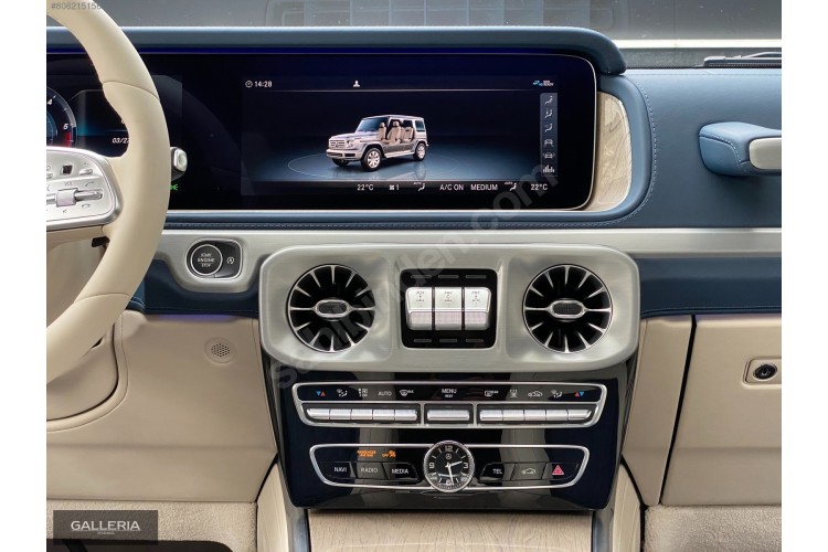 GALLERİA-MERCEDES G400d STRONGER THAN TİME-BURMESTER-WEBASTO